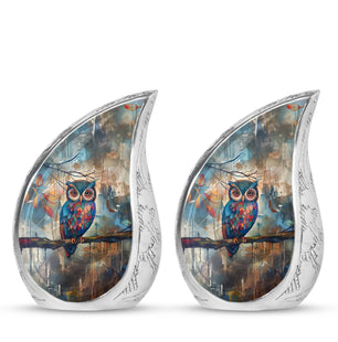 Teardrop Shaped  Keepsake Set of 2