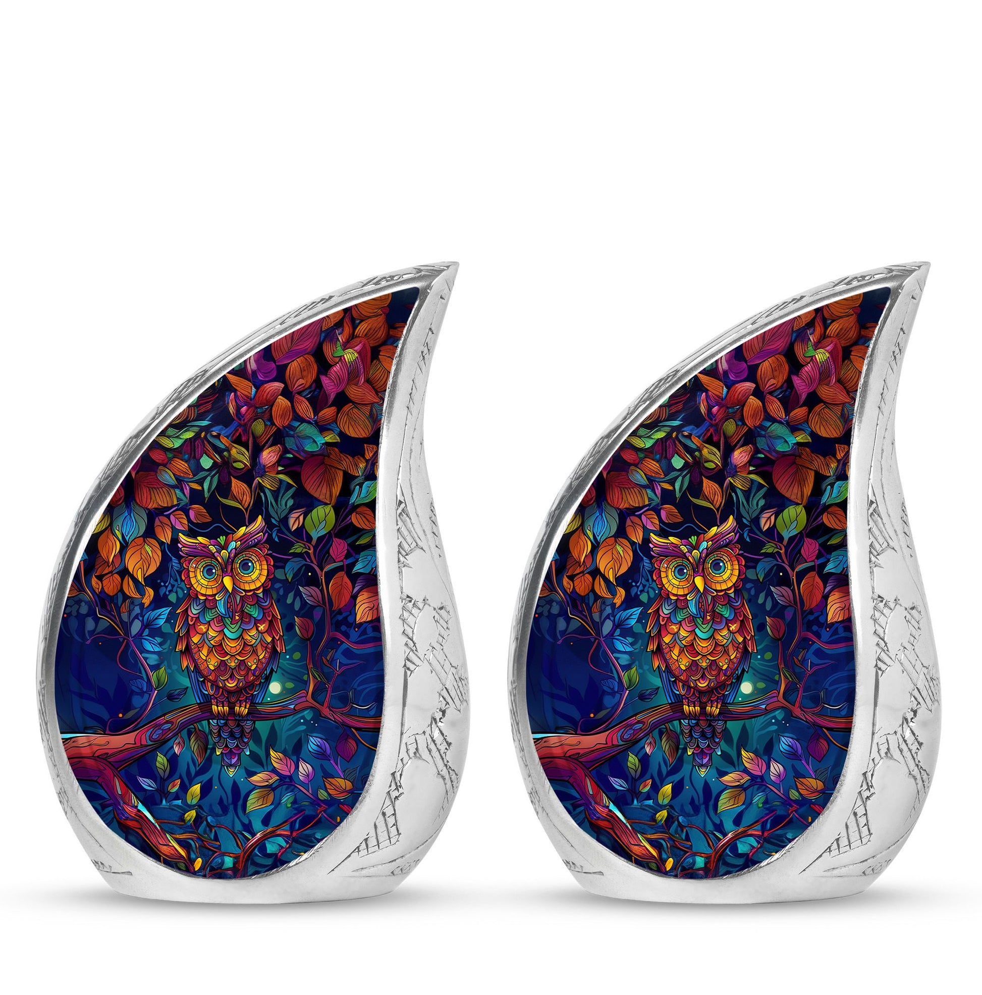 Teardrop Shaped  Keepsake Set of 2