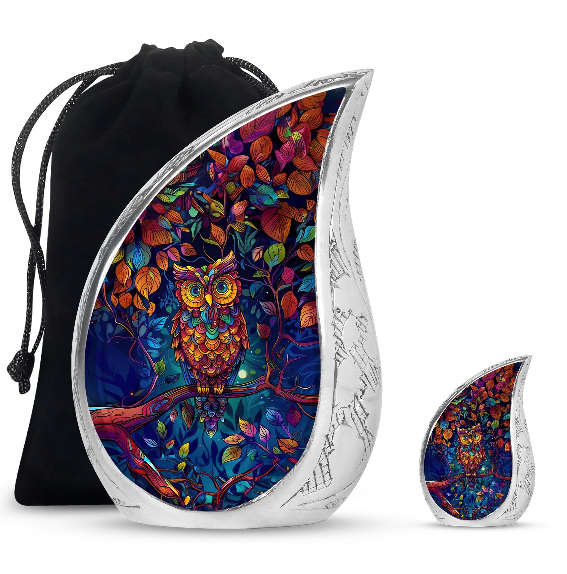 Teardrop Shaped  Large Urn With 1 Keepsake