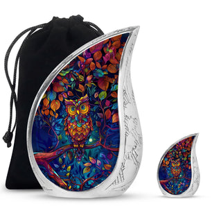 Teardrop Shaped  Large Urn With 1 Keepsake
