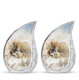 Teardrop Shaped  Keepsake Set of 2