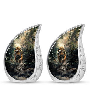 Teardrop Shaped  Keepsake Set of 2