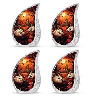 Teardrop Shaped  Keepsake Set of 4