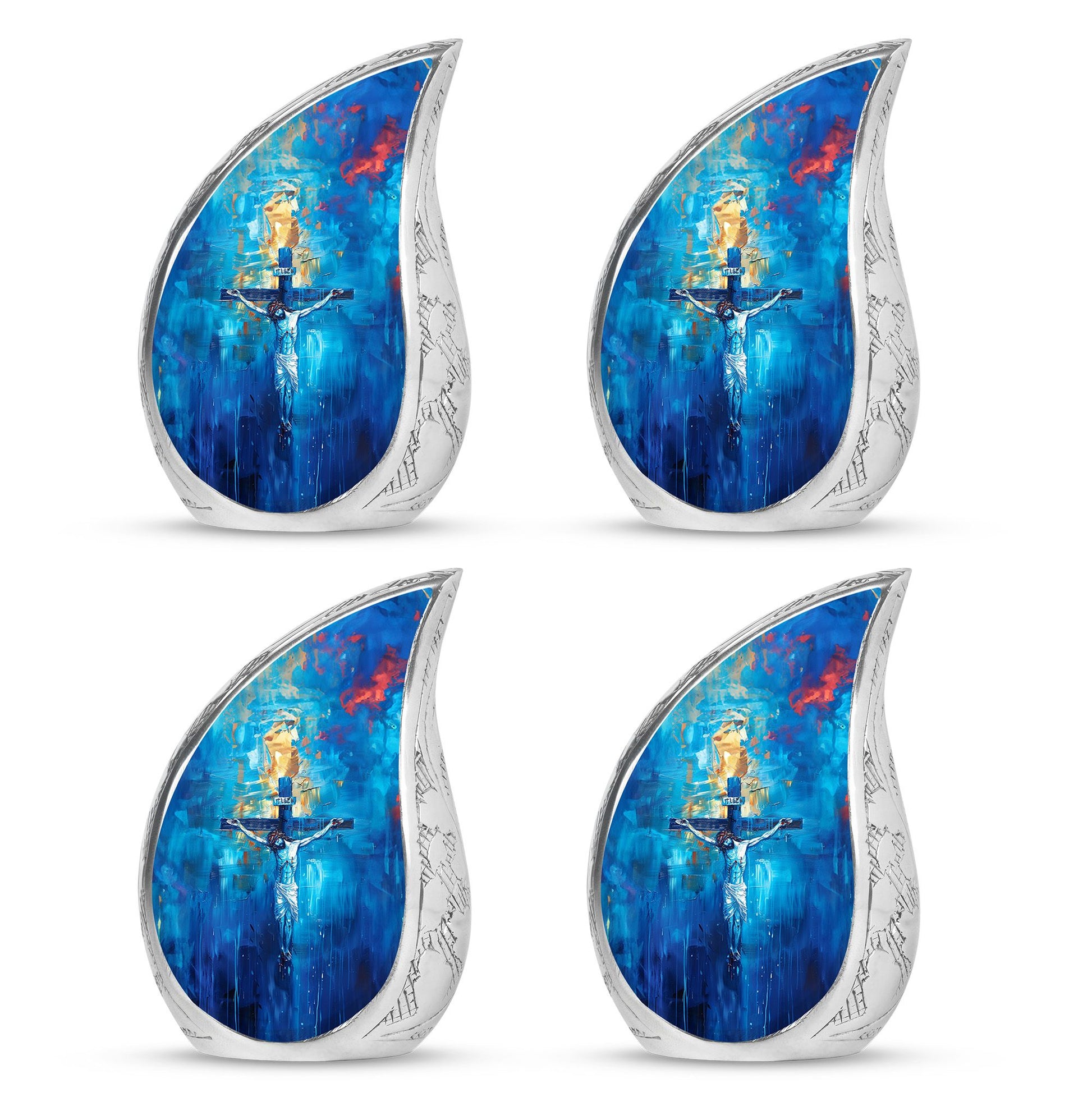 Jesus Theme 3 Inch Keepsake Pack of 4