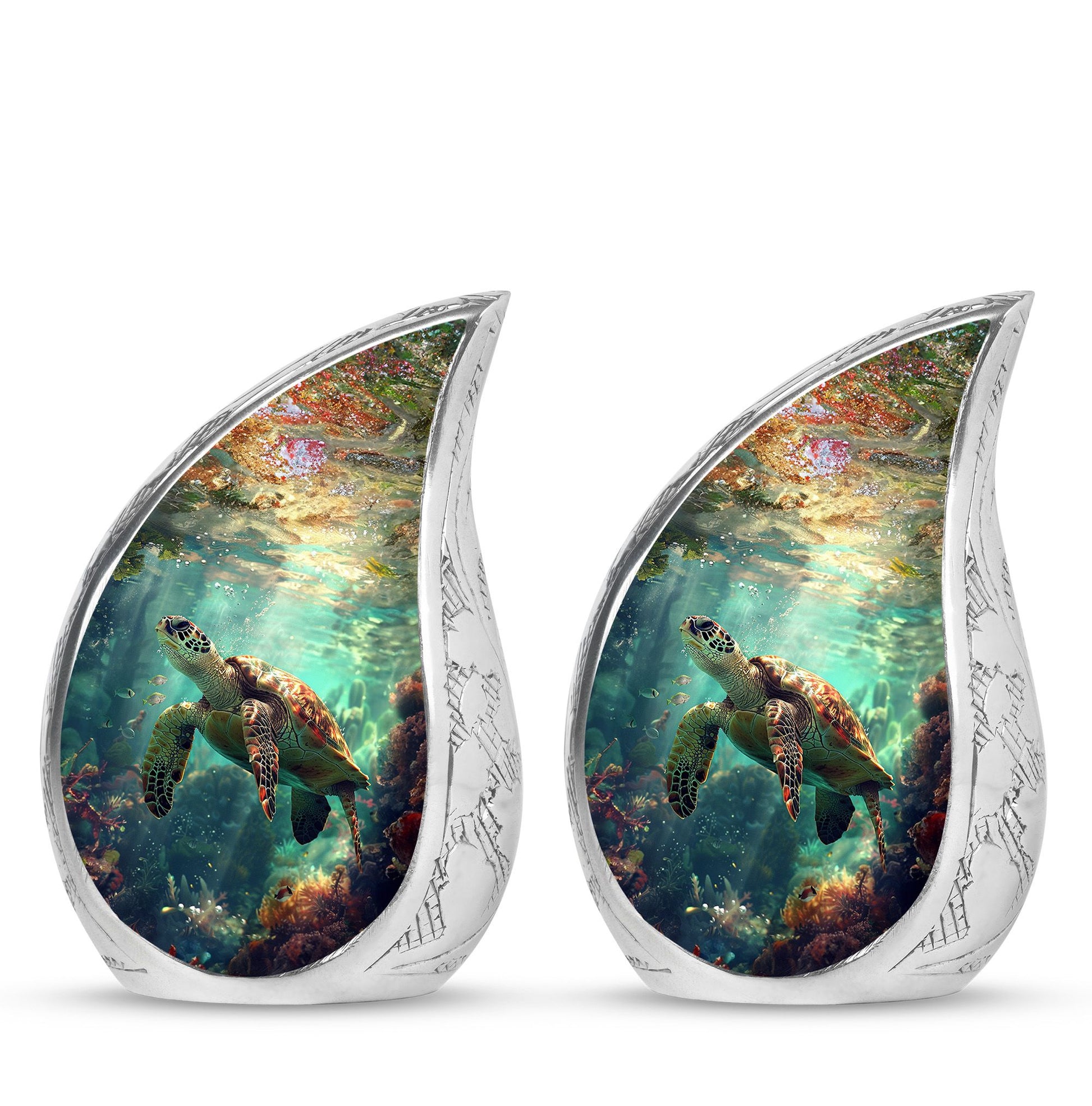 Tortoise Theme 3 Inch Keepsake Pack of 2