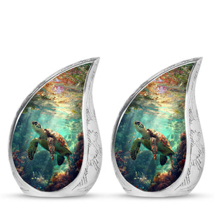 Tortoise Theme 3 Inch Keepsake Pack of 2