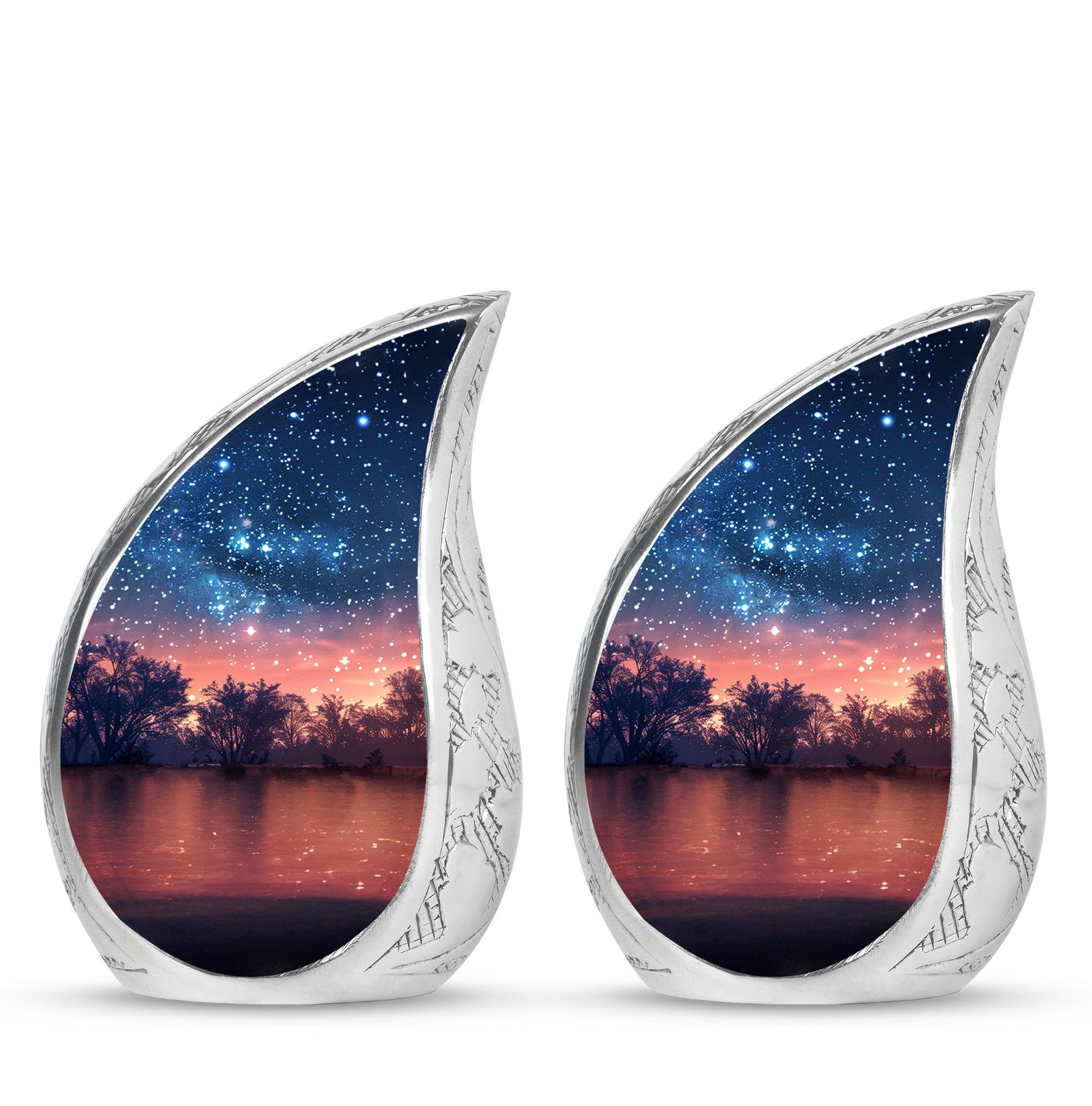 Majestic Sky Theme 3 Inch Keepsake Pack of 2