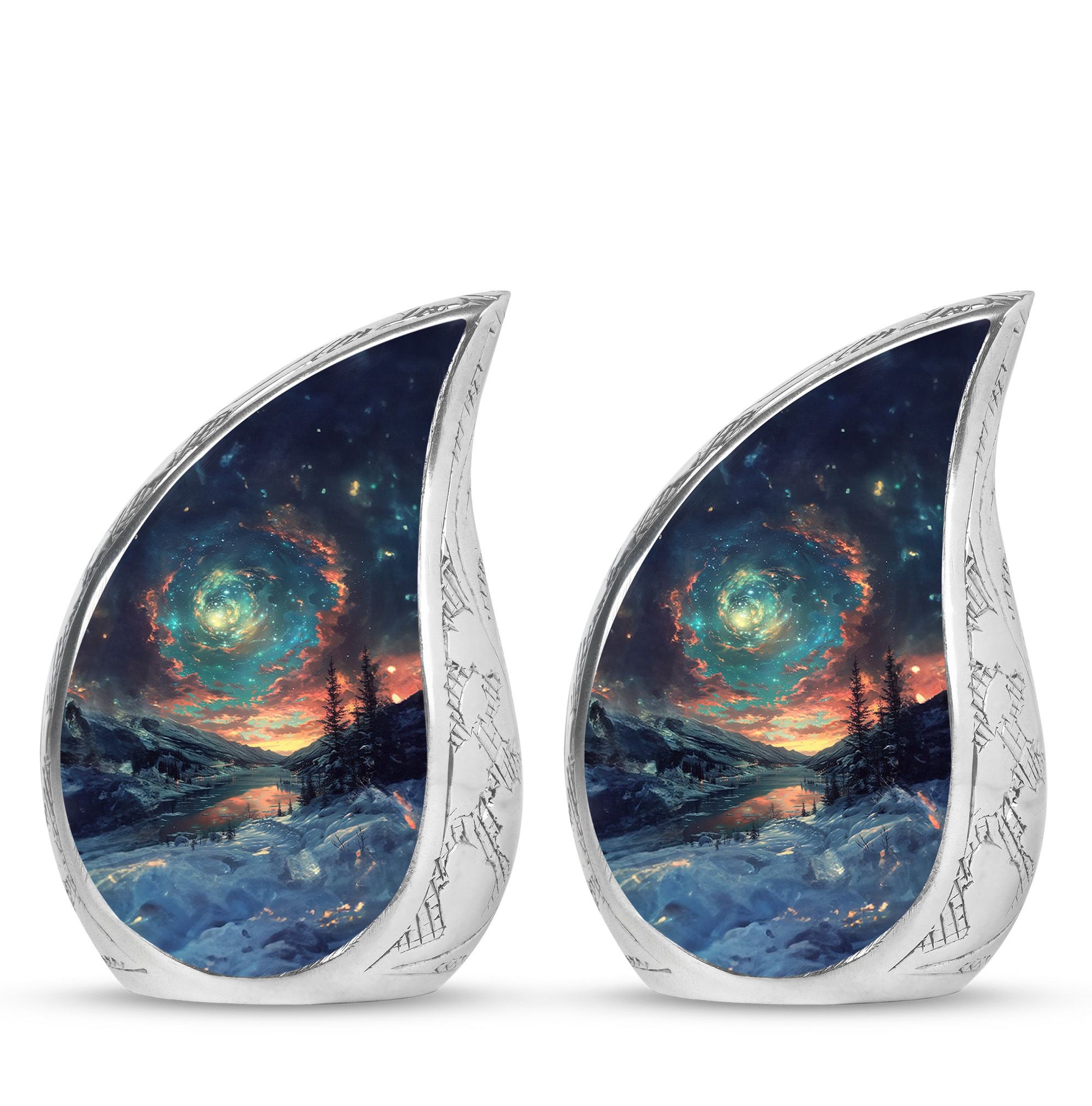 Majestic Sky Theme 3 Inch Keepsake Pack of 2