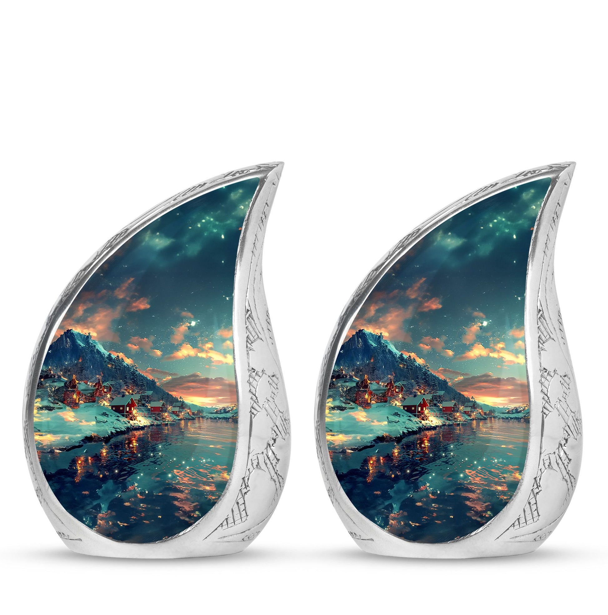 Majestic Sky Theme 3 Inch Keepsake Pack of 2
