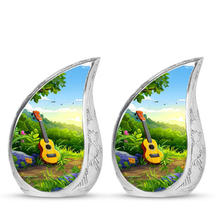 Guitar Theme 3 Inch Keepsake Pack of 2