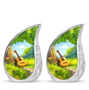 Guitar Theme 3 Inch Keepsake Pack of 2