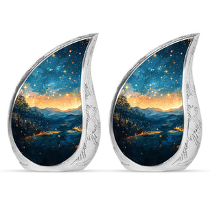 Majestic Sky Theme 3 Inch Keepsake Pack of 2