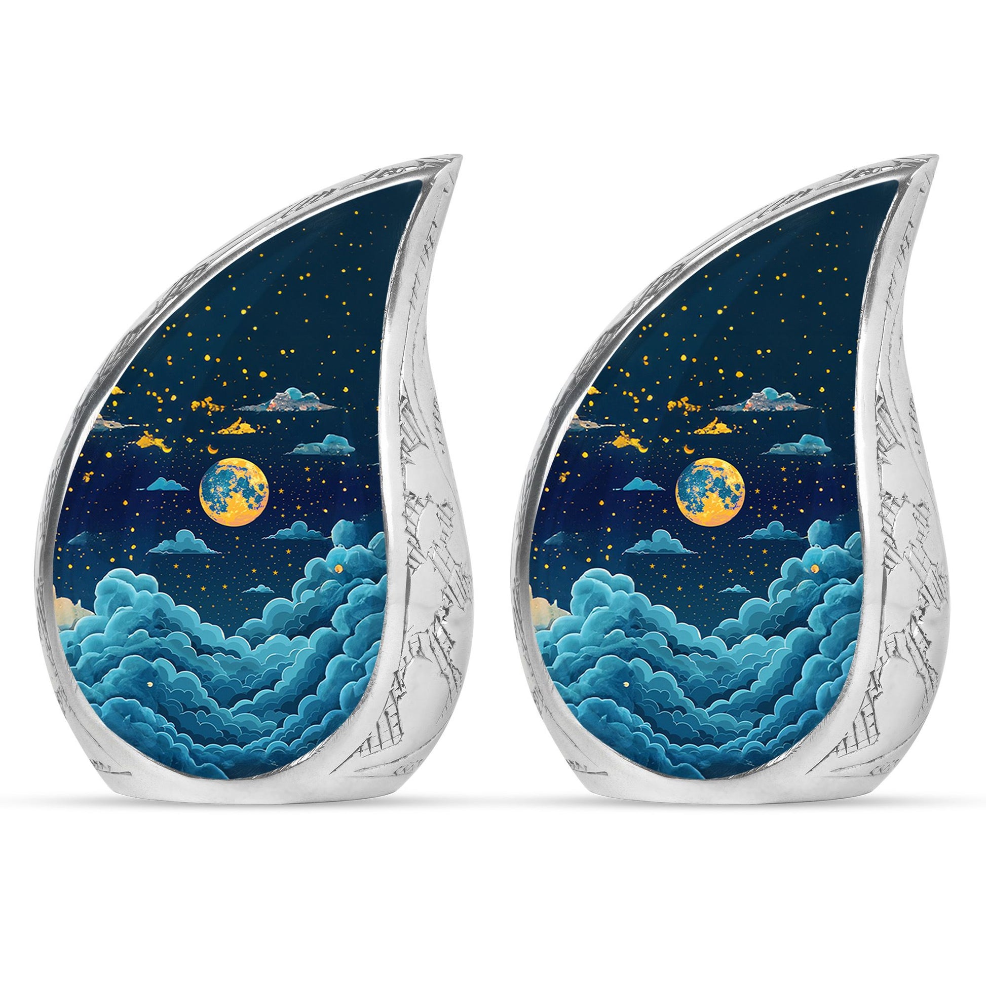 Majestic Moon Theme 3 Inch Keepsake Pack of 2