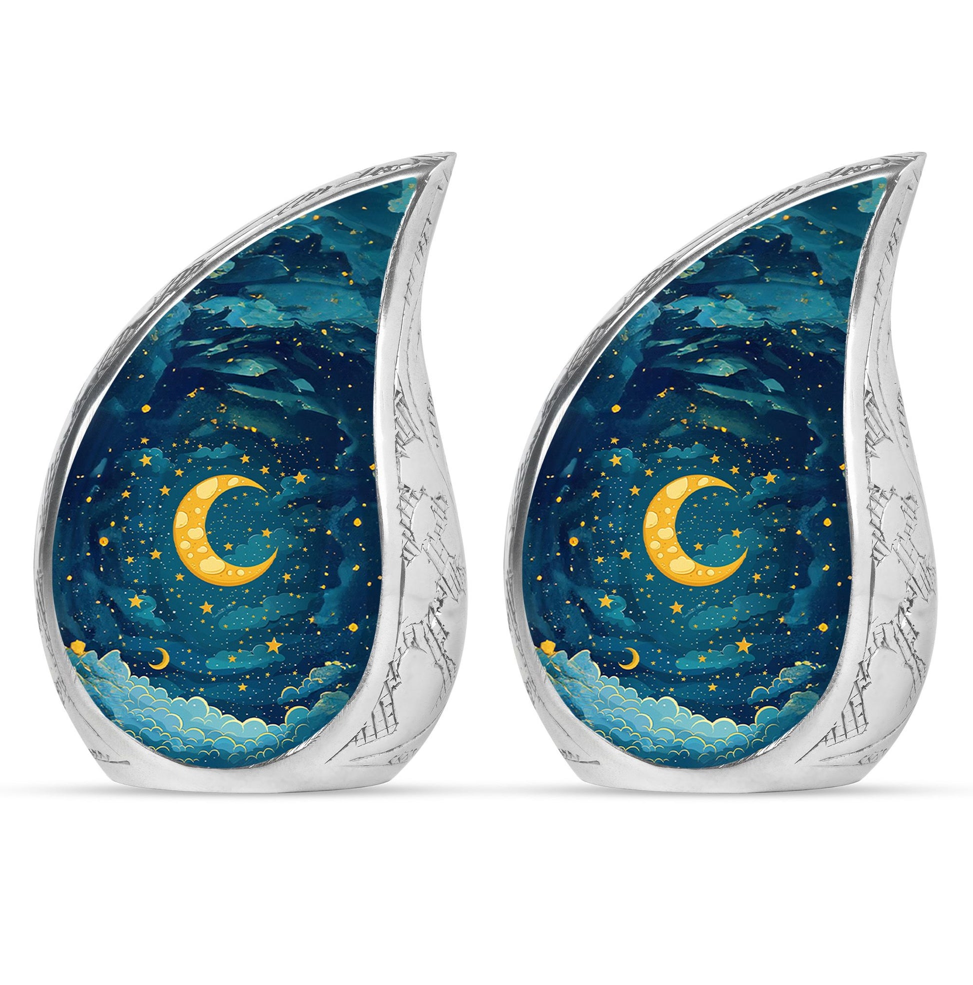 Majestic Moon Theme 3 Inch Keepsake Pack of 2