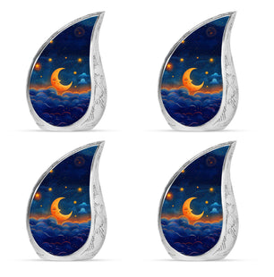 Night Sky Theme 3 Inch Keepsake Pack of 4