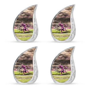 Football Theme 3 Inch Keepsake Pack of 4