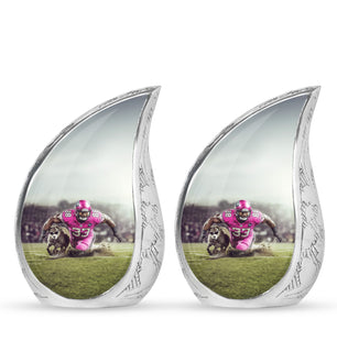 Football Theme 3 Inch Keepsake Pack of 2