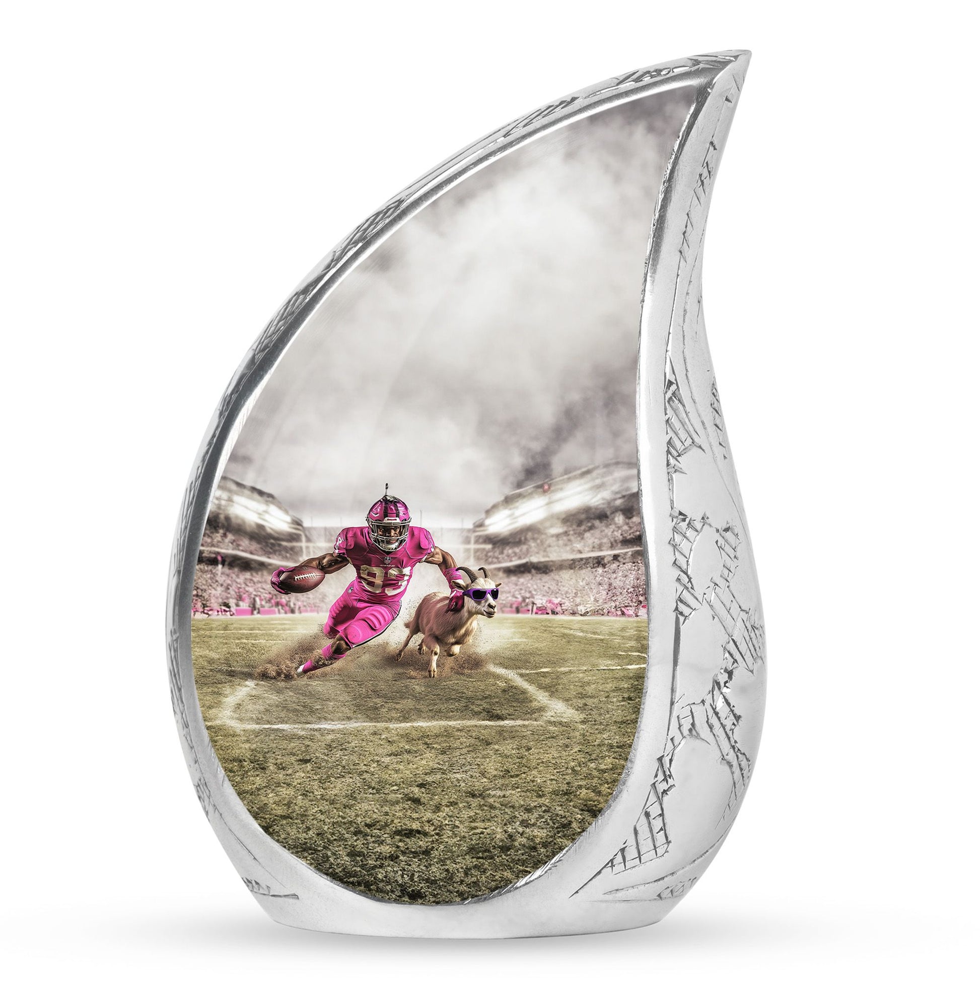 Football Theme 3 Inch Keepsake