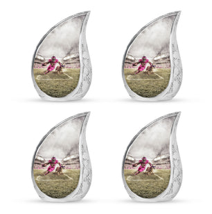 Football Theme 3 Inch Keepsake Pack of 4