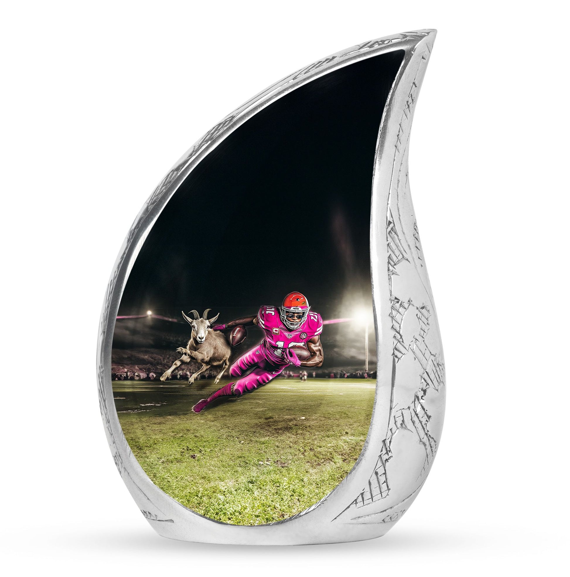 Football Theme 3 Inch Keepsake