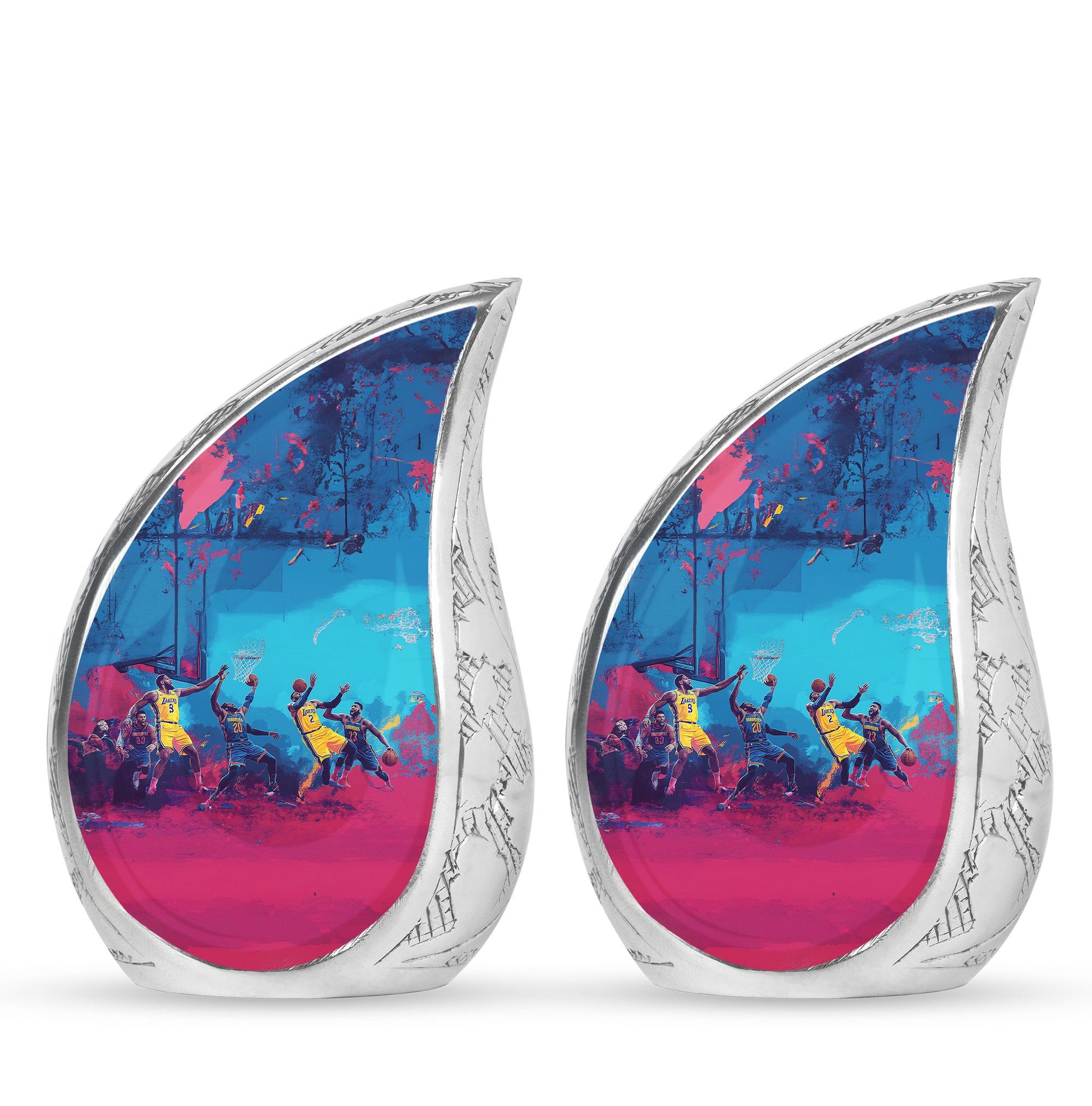 Football Theme 3 Inch Keepsake Pack of 2
