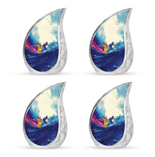 Football Theme 3 Inch Keepsake Pack of 4