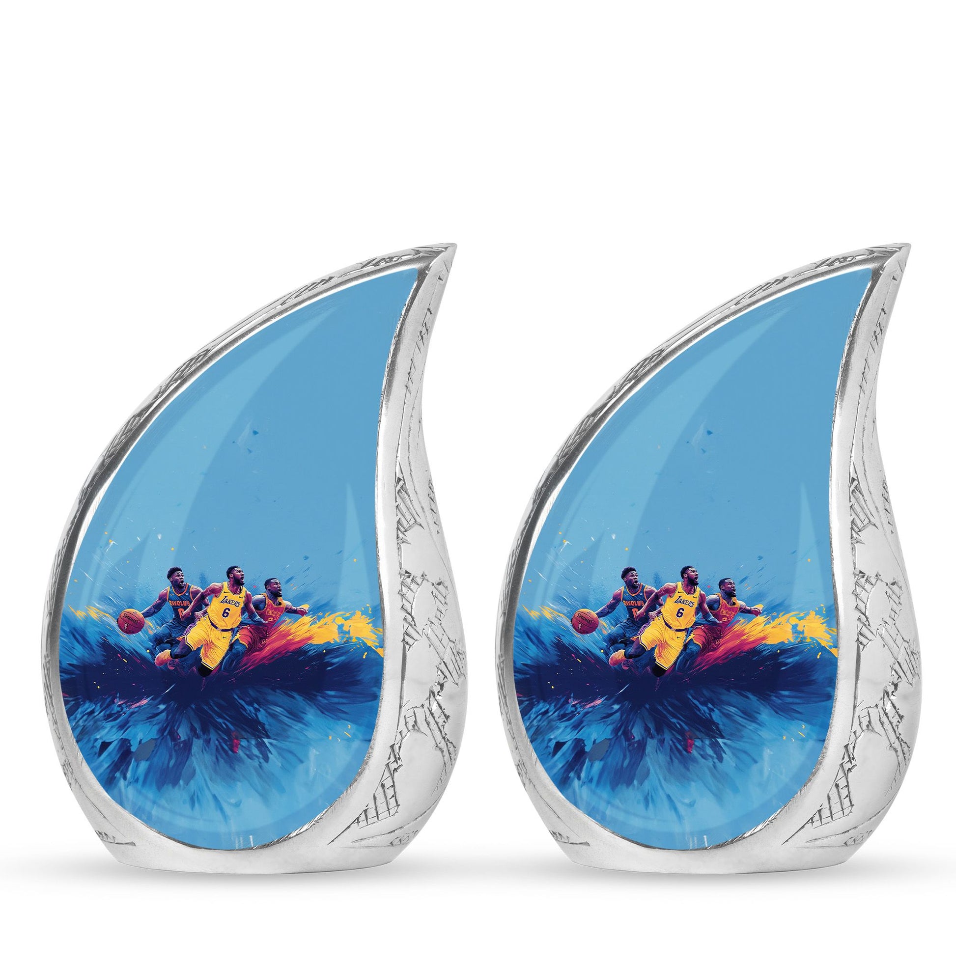 Football Theme 3 Inch Keepsake Pack of 2