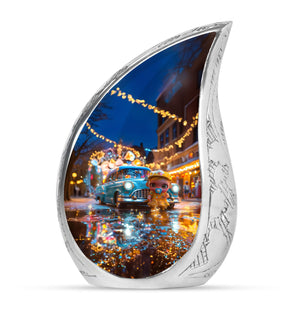 Car Theme Large Urn 10 Inch