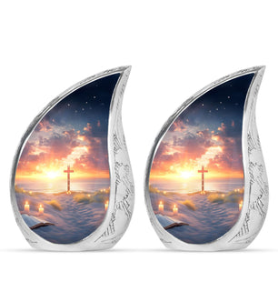 Cross Theme 3 Inch Keepsake Pack of 2