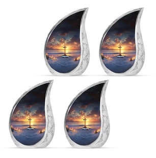 Cross Theme 3 Inch Keepsake Pack of 4