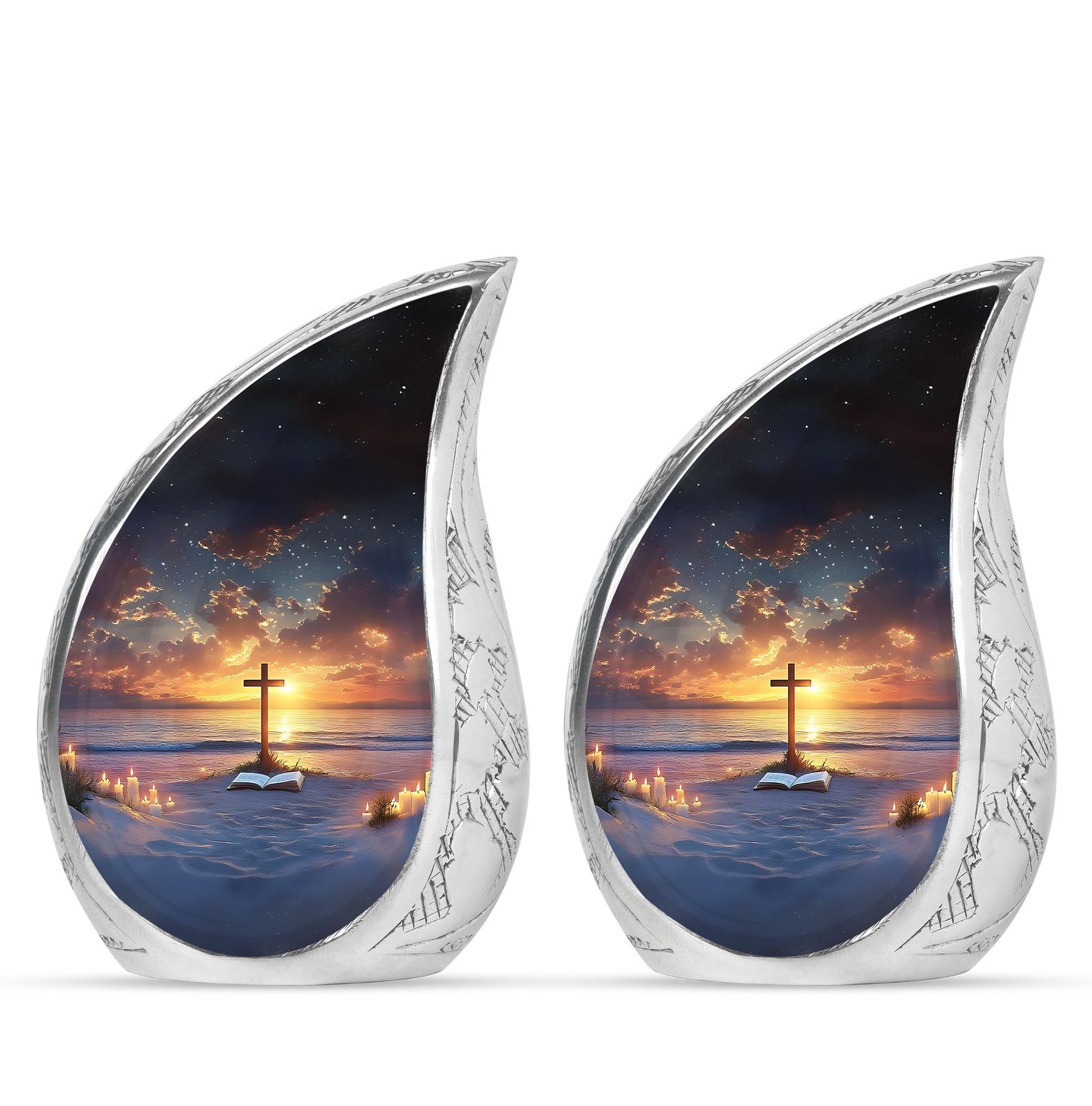 Cross Theme 3 Inch Keepsake Pack of 2