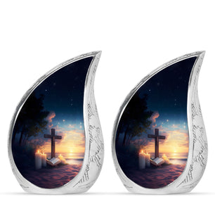 Cross Theme 3 Inch Keepsake Pack of 2