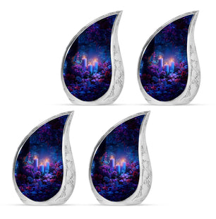 Candle Theme 3 Inch Keepsake Pack of 4
