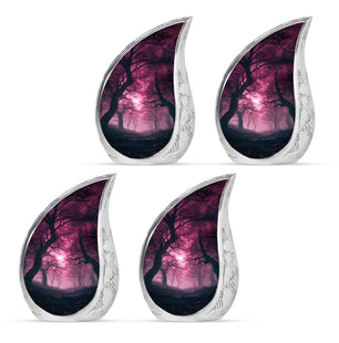 Tree Theme 3 Inch Keepsake Pack of 4