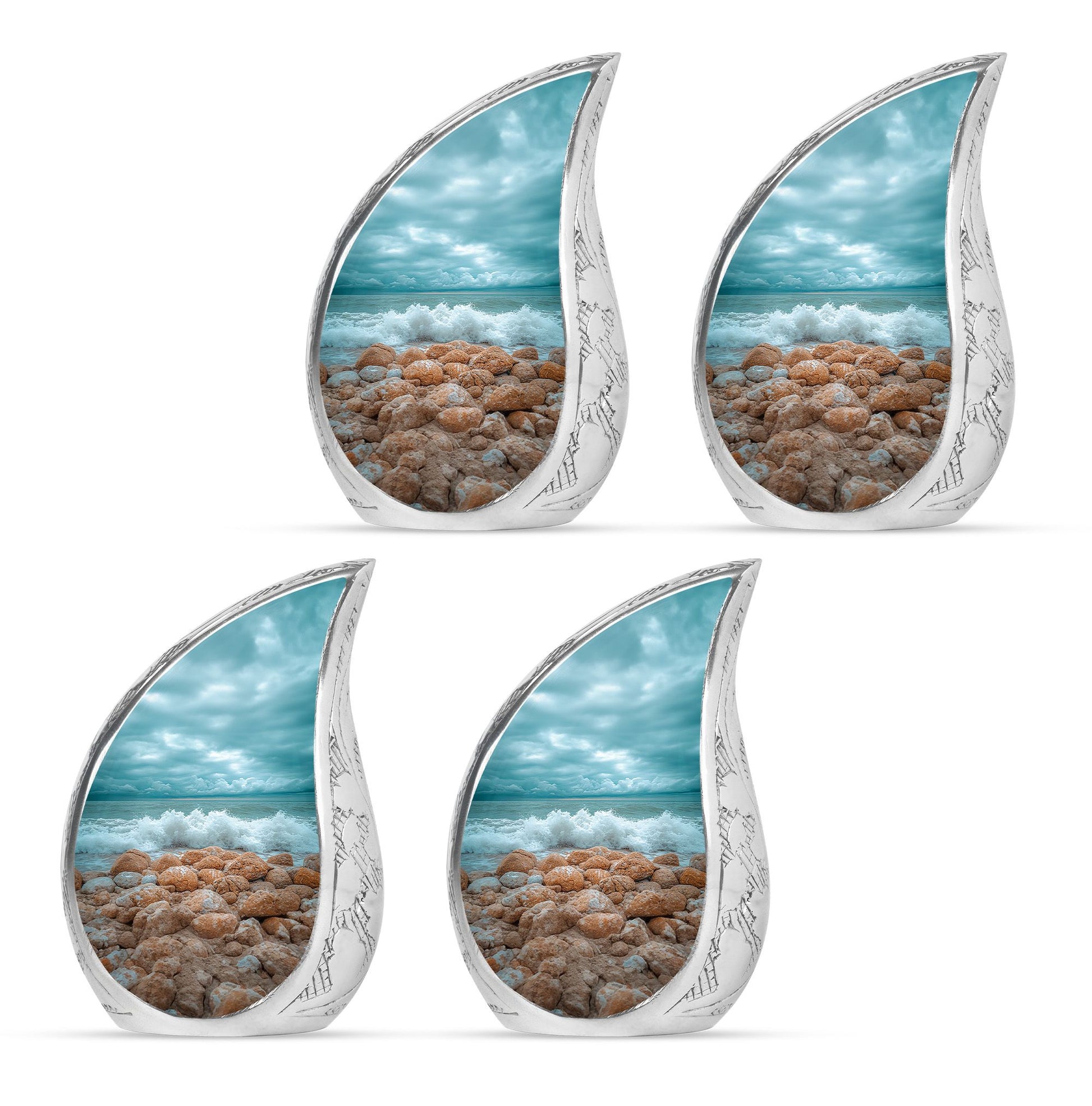 Sea Theme 3 Inch Keepsake Pack of 4