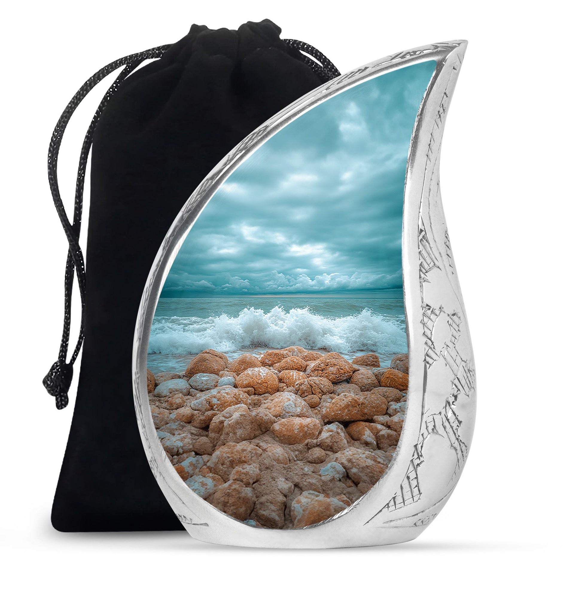 Sea Theme Large Urn 10 Inch