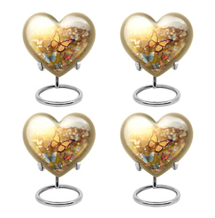 Butterflies Fly- Butterfly Urn Teardrop Cremation Urn For Ashes