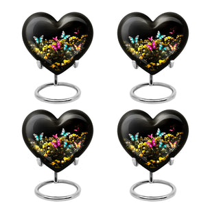 Magical Glowing Butterfly Fantasy Large Teardrop Urn For Ashes