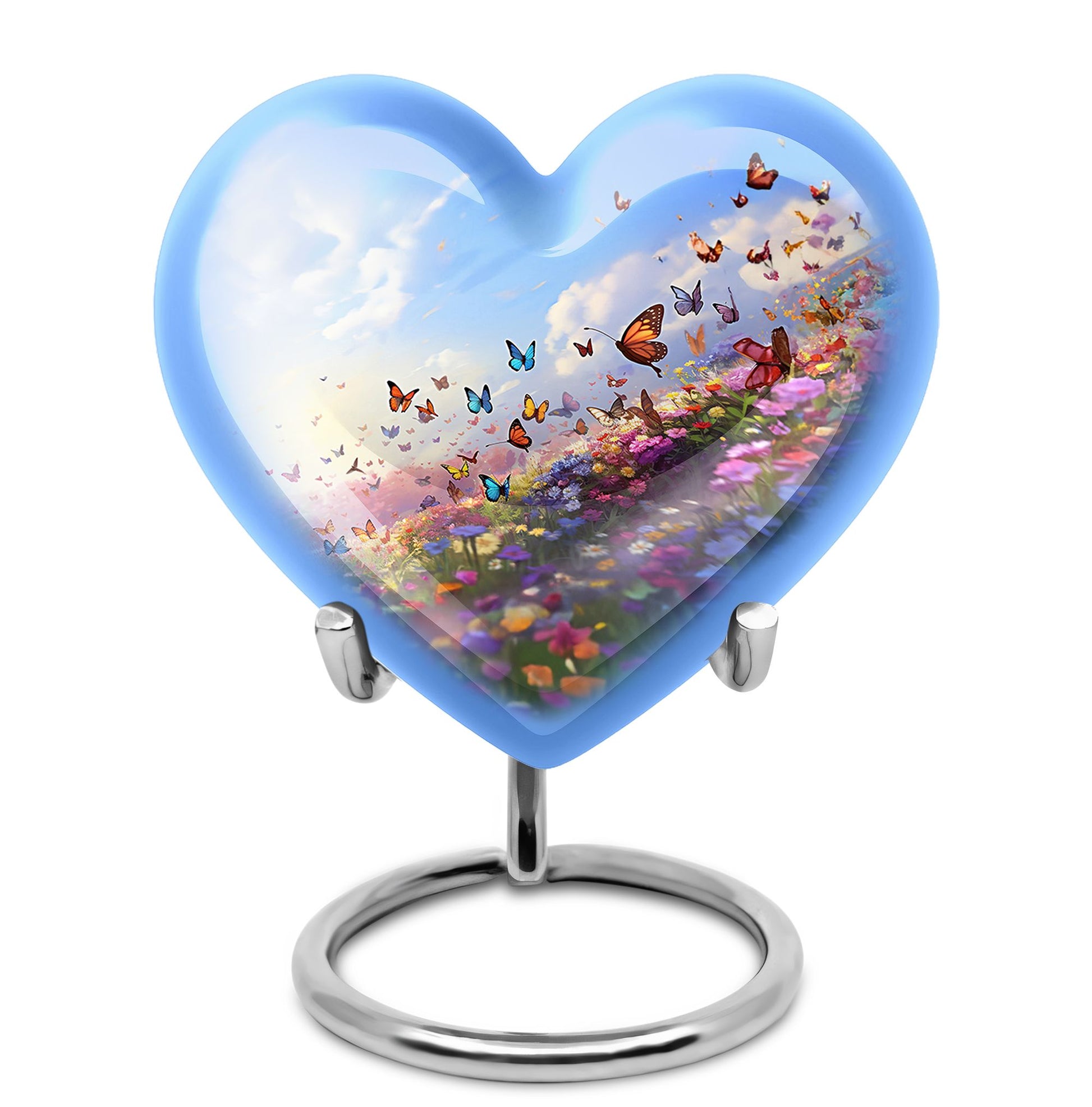 Magical Butterfly Fantasy- Butterfly Urn Teardrop Cremation Urn