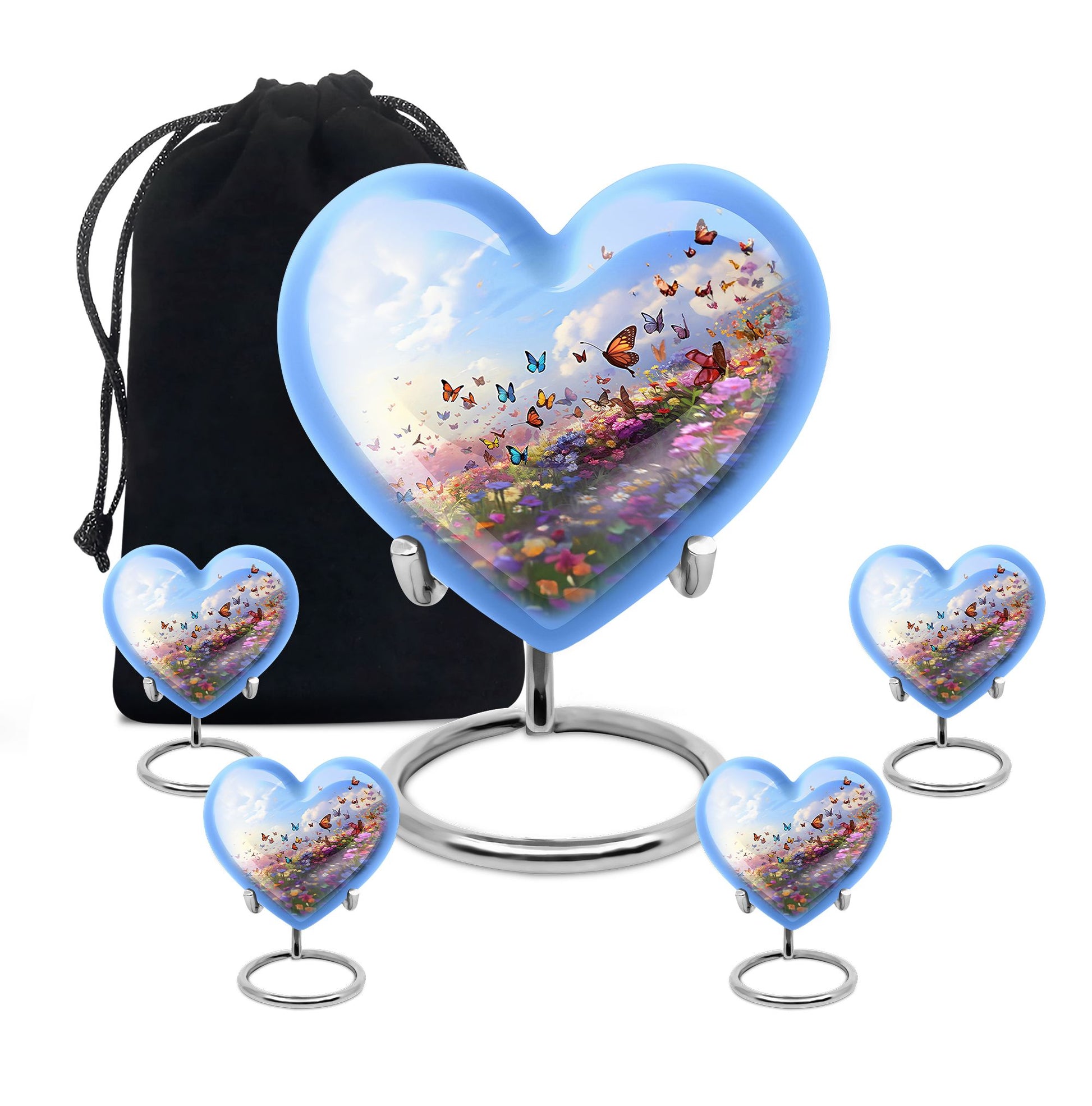 Magical Butterfly Fantasy- Butterfly Urn Teardrop Cremation Urn