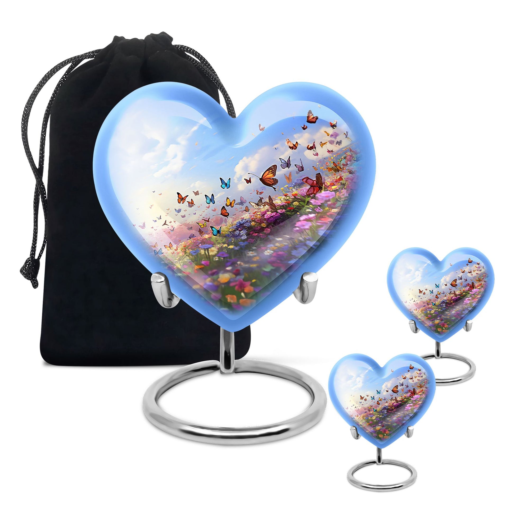 Magical Butterfly Fantasy- Butterfly Urn Teardrop Cremation Urn