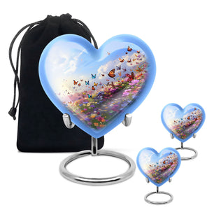 Magical Butterfly Fantasy- Butterfly Urn Teardrop Cremation Urn