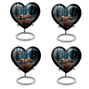 Heart Shape Lilly Urn Keepsake Urn Pack of 4