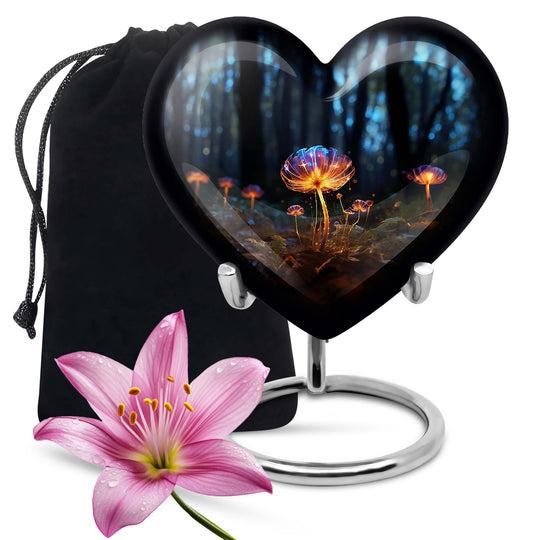 Heart Shape Lilly Urn Large 10 Inch