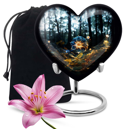 Heart Shape Lilly Urn Large 10 Inch