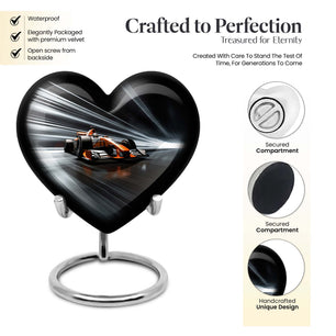 Heart Shape Car Urn Keepsake 3 Inch