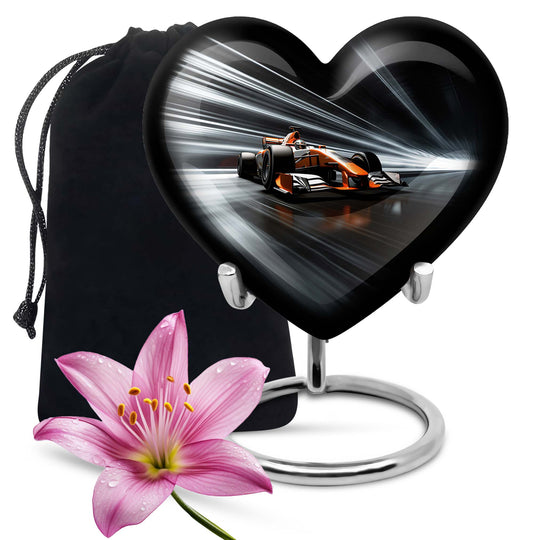 Heart Shape Car Urn Large 10 Inch