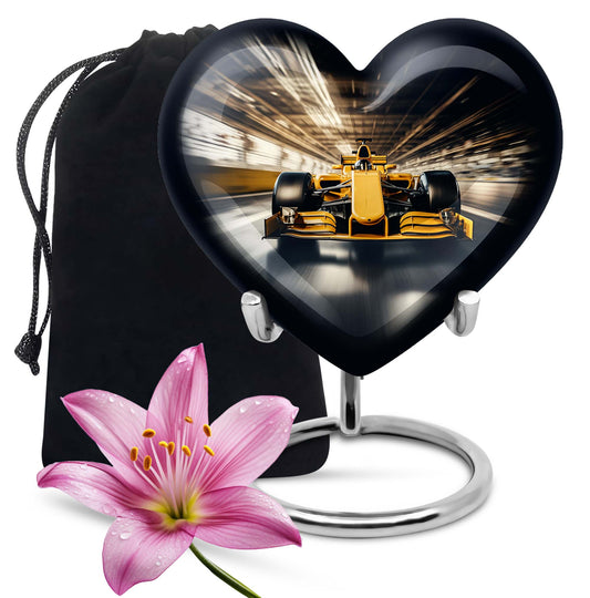 Heart Shape Car Urn Large 10 Inch