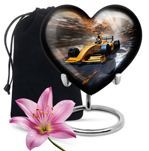 Heart Shape Car Urn Large 10 Inch