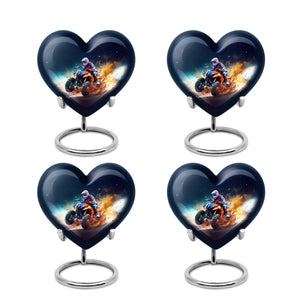 Heart Shape Car Urn Keepsake Urn Pack of 4